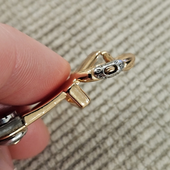 Henri Bendel Rose Gold Snakeskin Wrap Bracelet - Picture 9 of 12